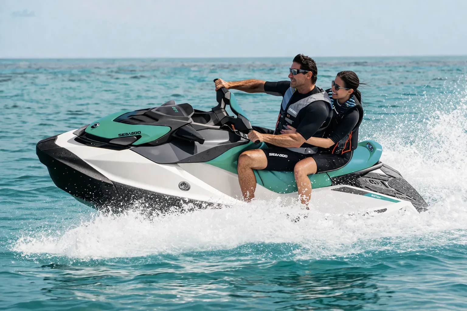 Jet ski and water sports on Miami yacht charter