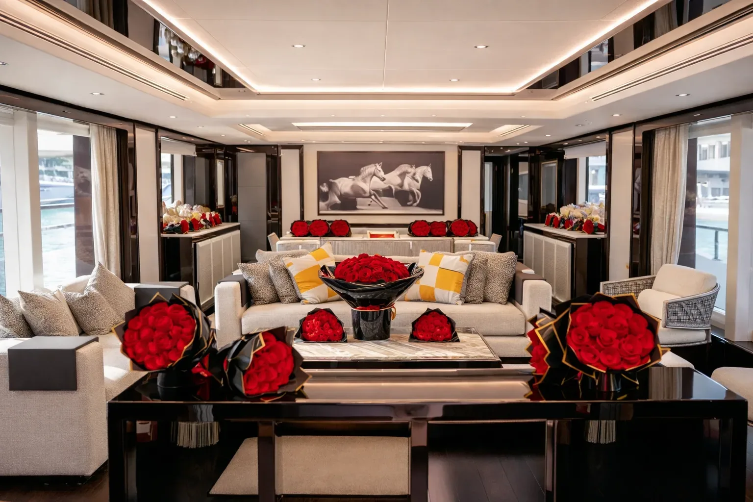 Yacht Decor & Setup