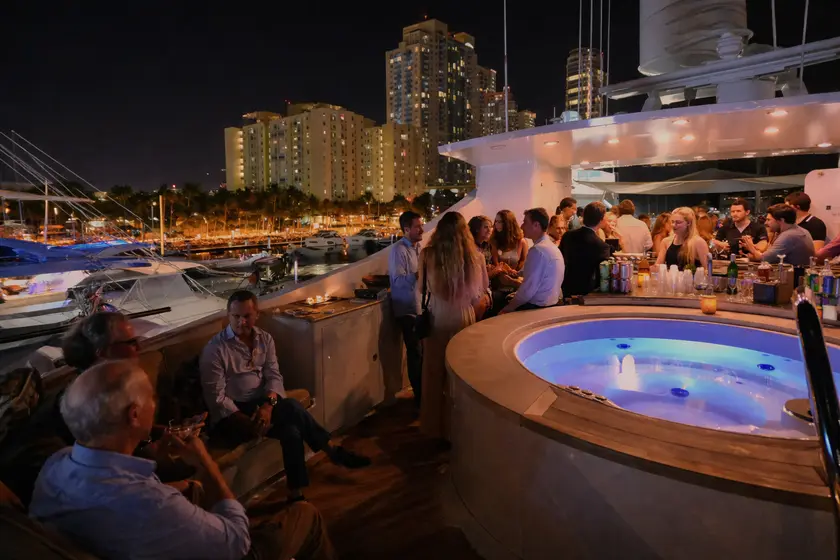 Birthday Party on a Yacht