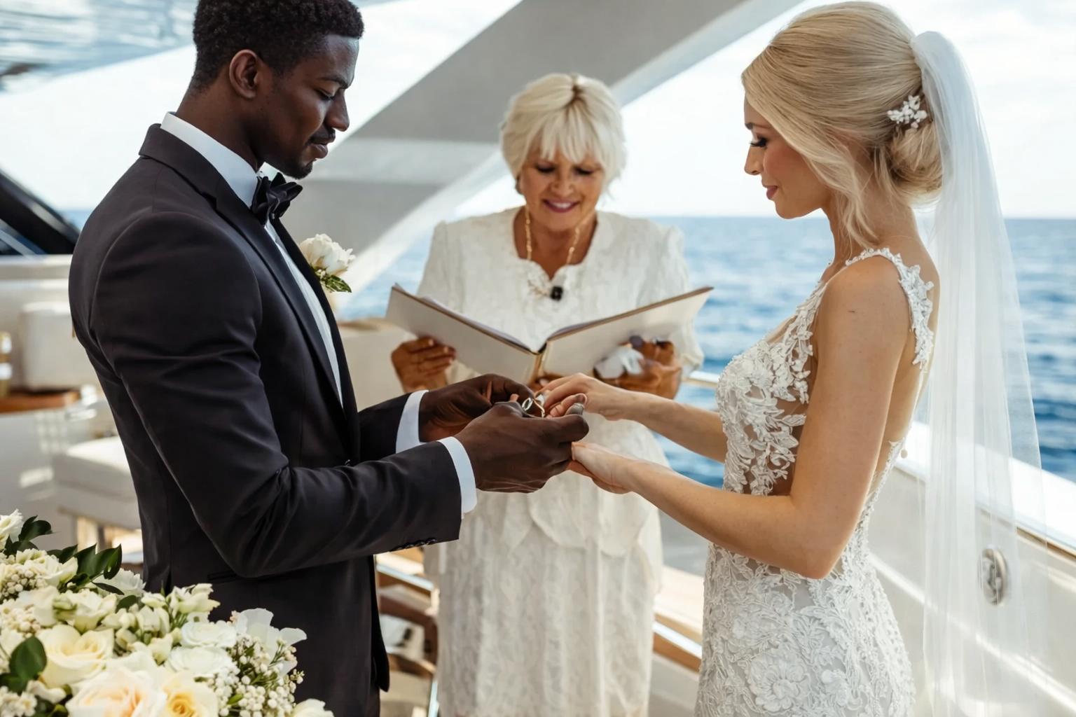 champagne and drinks on a miami yacht charter with guests toasting on the water