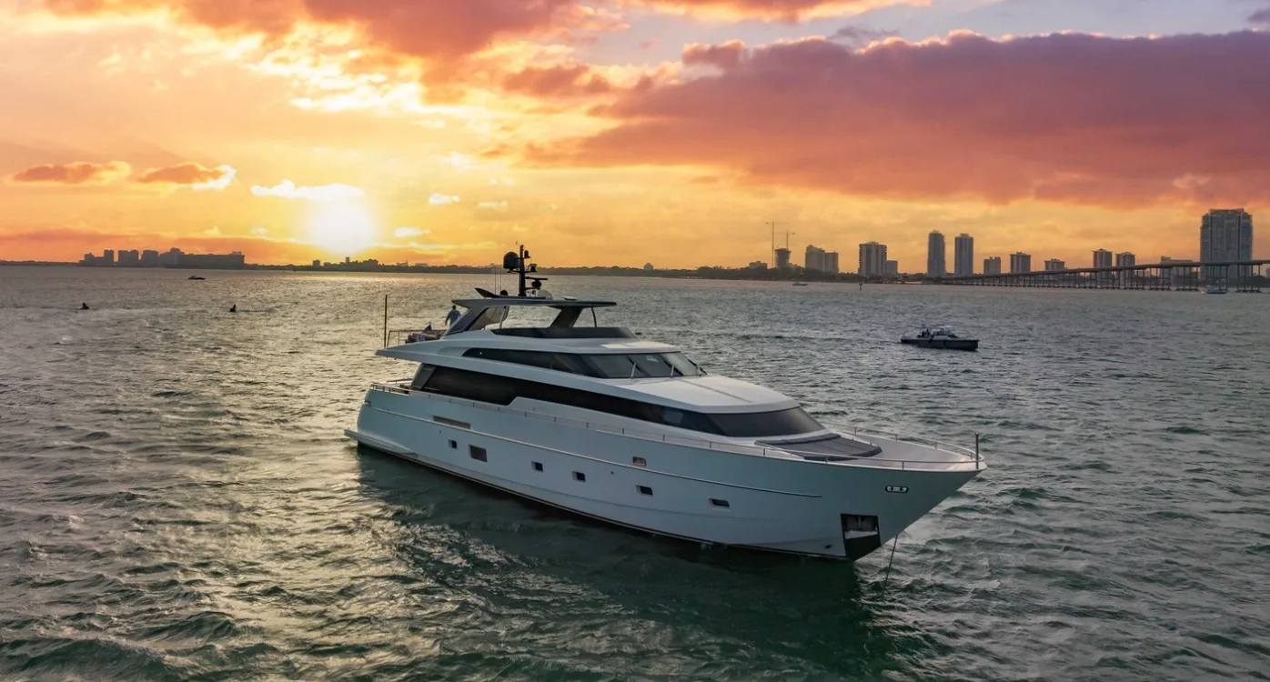 Luxury yacht charters in Miami Florida